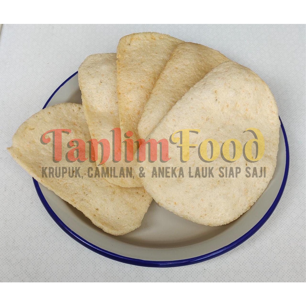 Krupuk Udang Oval Ny. Siok 500gr + Sambal Teri Tanlim