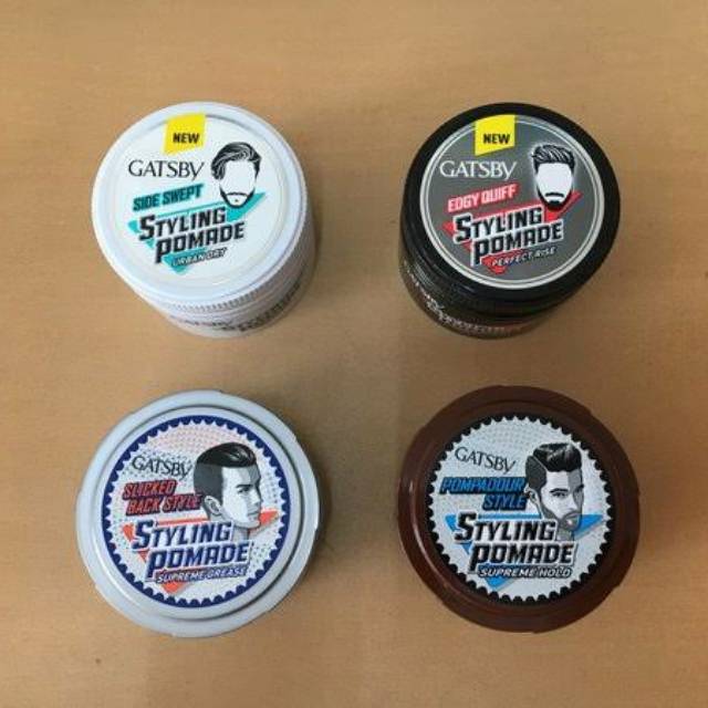 ok_ngeng (ORI) GATSBY STYLING POMADE 75 Gram (BESAR) || Minyak Rambut Pomade (Bisa COD)