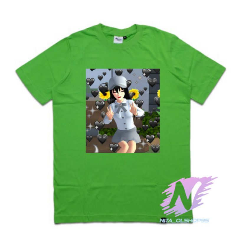 kaos sakura school simulator baju kaos anak sakura