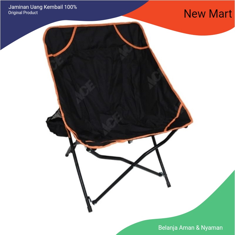 Soleil Kursi Lipat Outdoor / Kursi Santai / Kursi Camping / Kursi Mancing Original