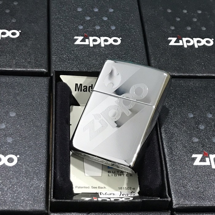 ZIPPO LIGHTER / MANCIS KOREK API ZIPPO ORIGINAL - ZIPPO LASER ENGRAVE