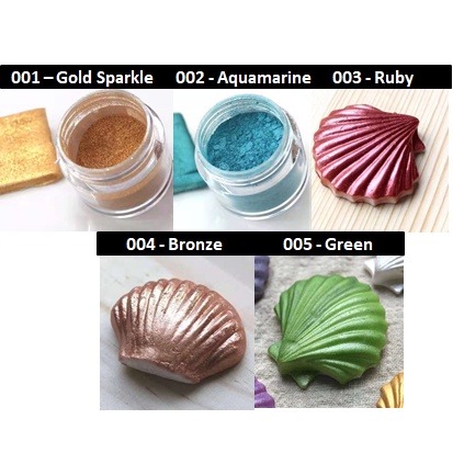 

Edible Lustre Powder Luster Food Coloring Topping Dust Bubuk Hias Kue