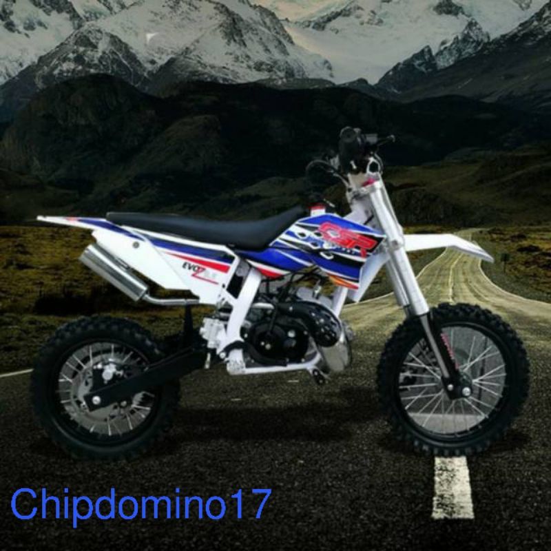 MOTOR MINI MEDIUM TRAIL MT VI A 50 CC 2 TAK ~ MOTOR CROSS ANAK