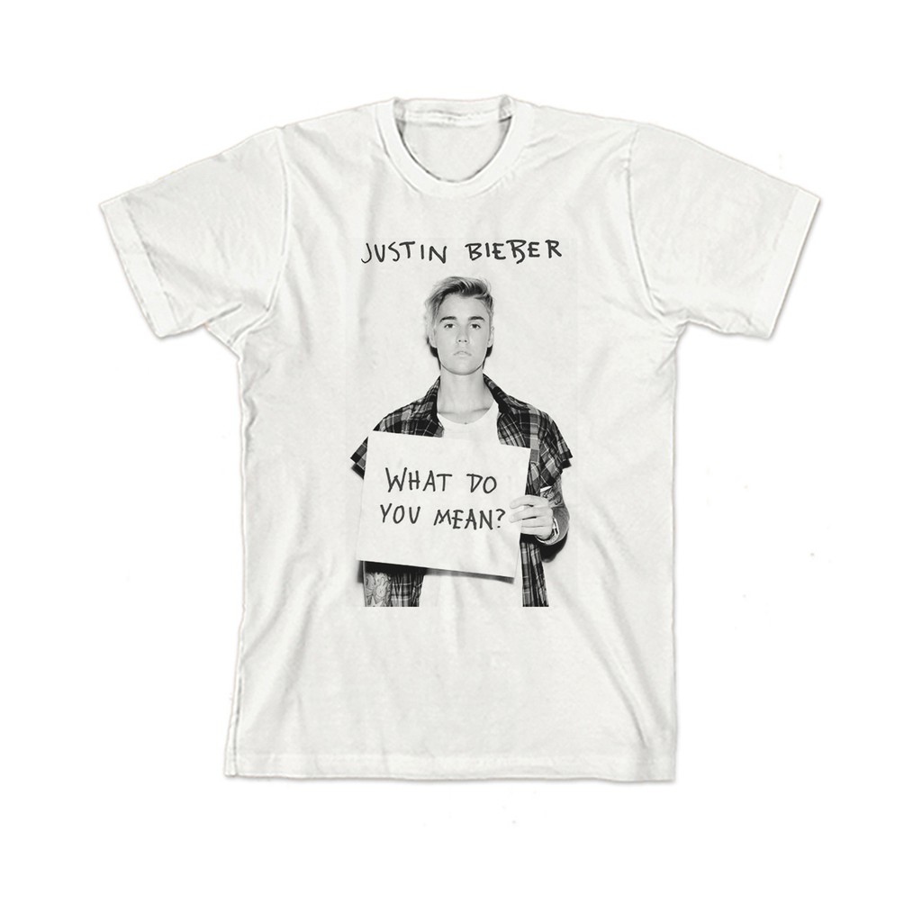Tshirt justin Bieber Kaos Justin Bieber K30