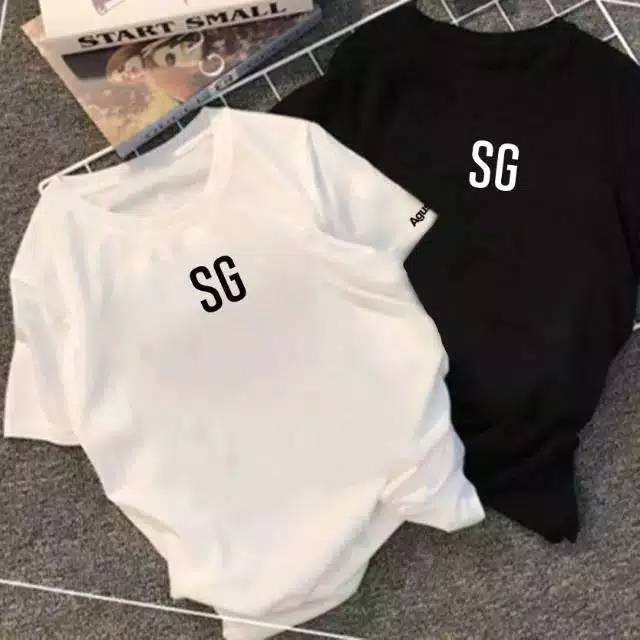 Diskon... Kaos Unisex BT21 BTS SG SUGA JUNG KOOK JIMIN V TAEHYUNG JHOPE  SIZE M-XXL (19 WARNA)