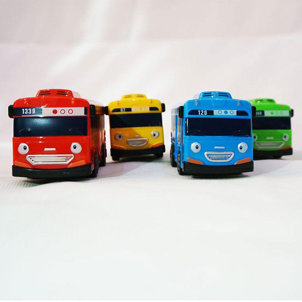 R-flower Mainan Bus Mini Pull Back Untuk Hadiah Ulang Tahun Anak