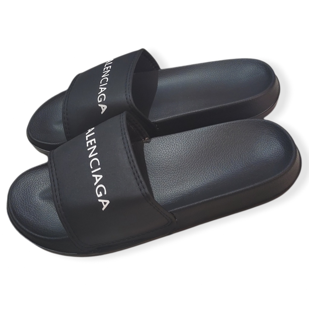 Sandal Slide Selop Karet Pria Phylon BLC Hitam Aio