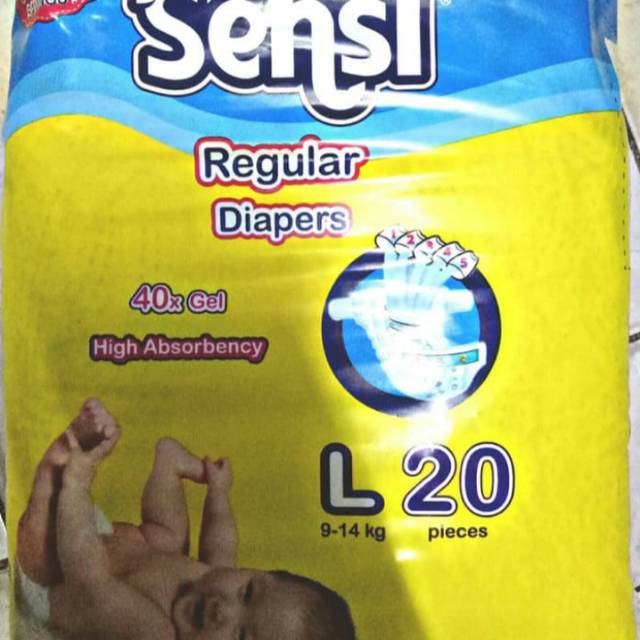 Popok Bayi Sensi Perekat - DIAPERS L20