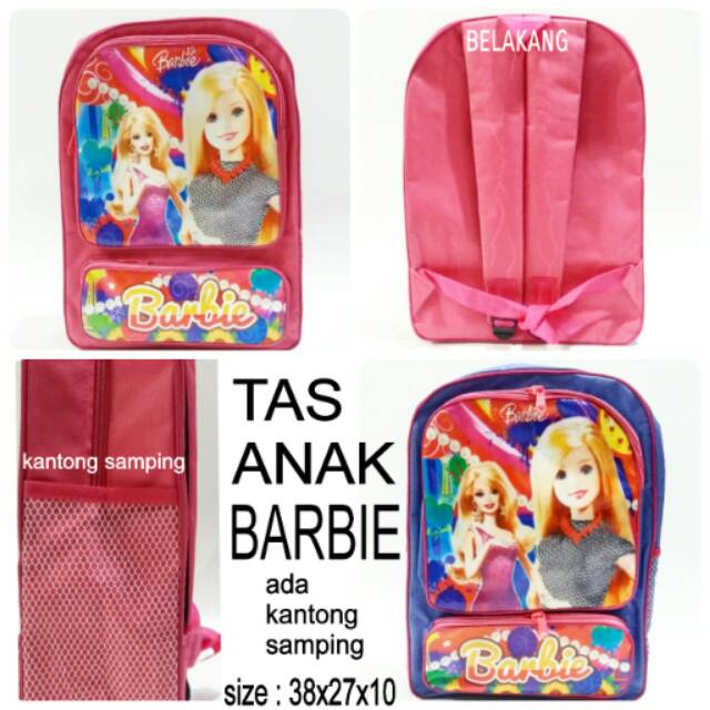 Tas anak sekolah murah berkarakter tas anak wanita berkarakter barbie lucu