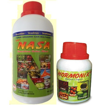COD Paket Pupuk Organik Cair POC NASA dan Hormonik Untuk Tanaman Cabe