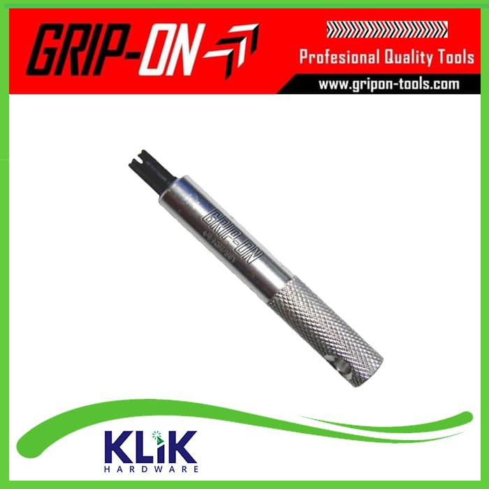 Grip On Kunci Alat Buka Pentil Ban - Valve Core Screwdriver