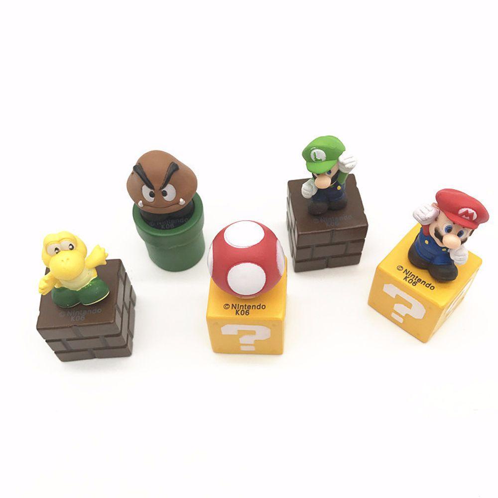 Lanfy Mainan Angka Mini Kreatif PVC Figure Boneka Anak Hadiah Model Kartun Dekorasi Desktop Action Figure