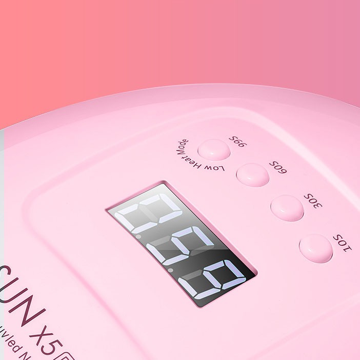 Bisa COD Alat Kecantikan Pengering Kutek Kuku UV LED Nail Dryer 120W - Dmoley SUN X5 Plus