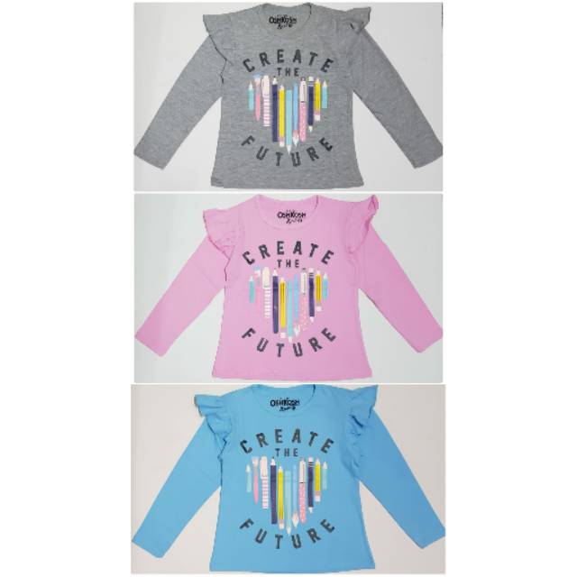PKA - Grosir KAOS RAMPEL LGN PJNG Anak Karakter PENSIL 1-6