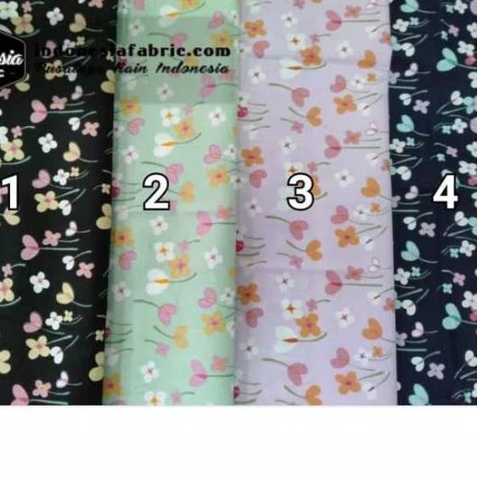 ❋ Kain Katun Jepang Gamis motif Gracey ✷