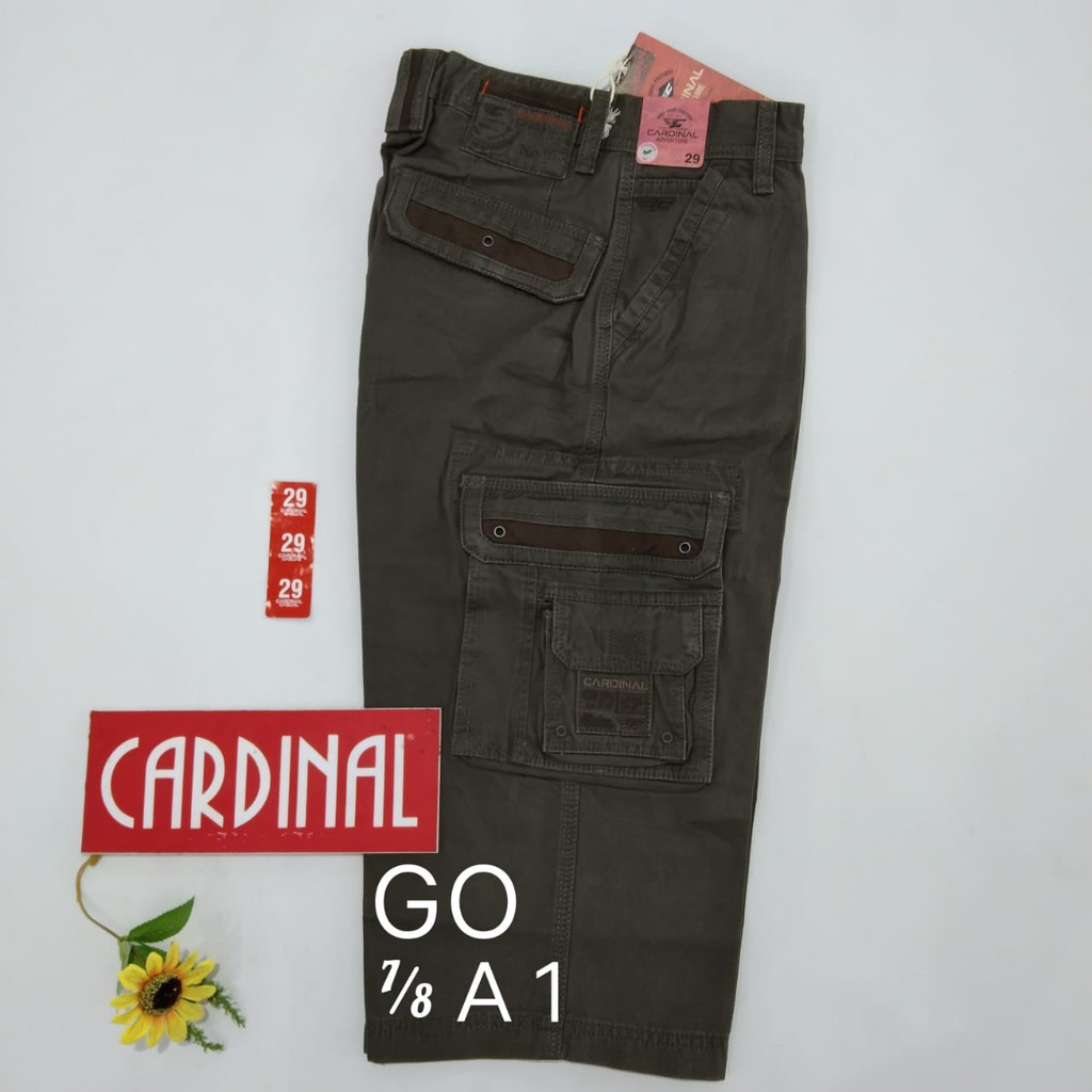gos 29-KPL 1 CARDINAL KEMPOL CASUAL Celana Pendek Cowok Celana Kempol Fashion Pria Brand Kekinian