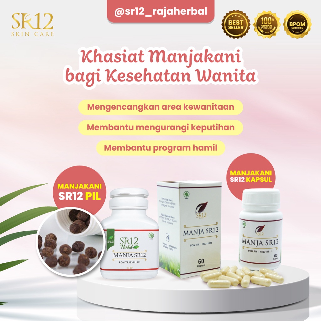 

MANJAKANI SR12 !!! MERAPATKAN & MENGHILANGKAN KEPUTIHAN / NYERI HAID & PELANCAR HAID