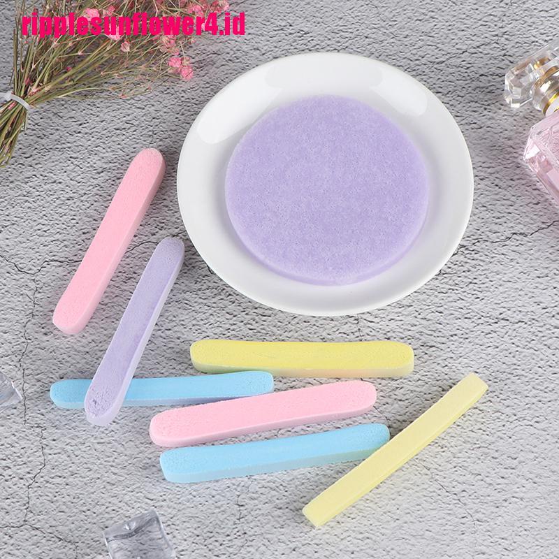 12pcs / Set Spons Puff Kompresi Untuk Membersihkan Wajah