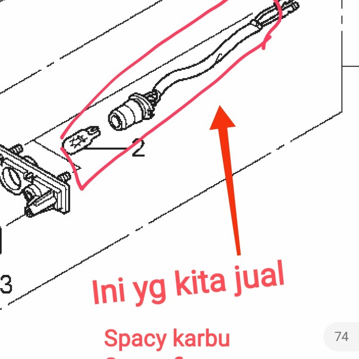 SOKET FITTING LAMPU PLAT NOMOR BELAKANG HONDA SPACY OLD SPACY FI