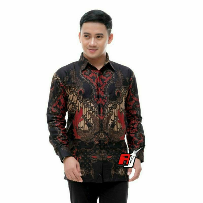 Batik Couple New Seragam | Batik Couple Modern | Baju Batik Couple | Batik Tunik Couple | Batik Couple Panjang M L XL XXL JUMBO Emhabatik-E.KEMEJA