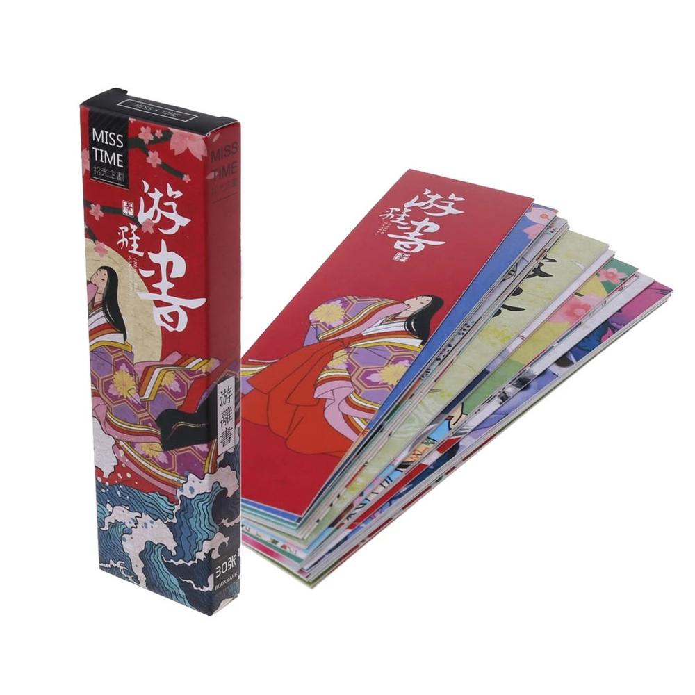 [Elegan] Bookmark Perlengkapan Sekolah Untuk Penanda Halaman Buku Kado Untuk Membaca Kawaii Lucu Gaya Jepang