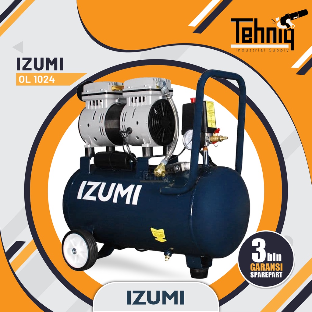 Jual Kompresor Angin Tanpa Oli Izumi Ol Oil Less Compressor Hp Liter Kompresor Listrik