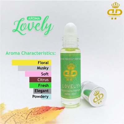 Parfum aroma Lovely Rollon 6 ML by Present Perfume