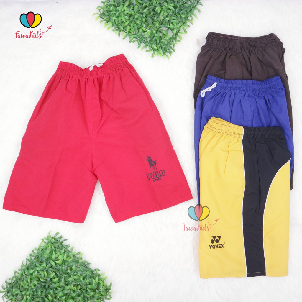 (KODE OL) Celana Olahraga Dewasa Uk.Normal / Celana Training Pendek Harian Sport Santai Boxer Pants