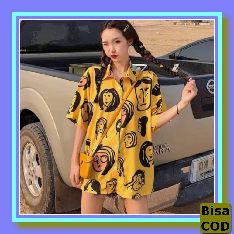 Kemeja Wanita / Kemeja Import / Kemeja Kerja / Kemeja Kantoran /  OG459 Fedora Fashion Konveksi Ke