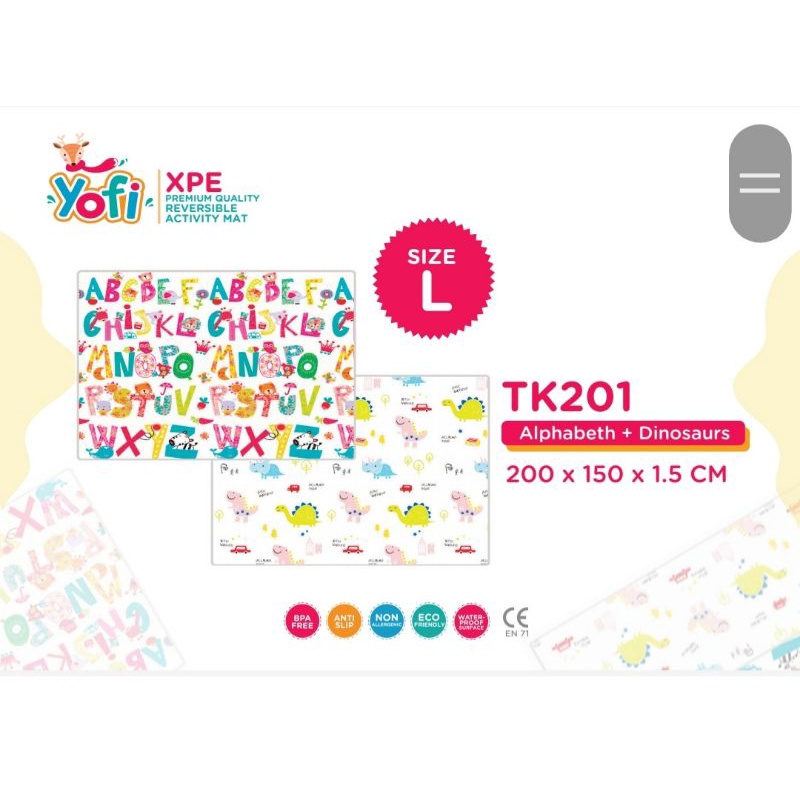 YOFI PLAYMAT ROLL
