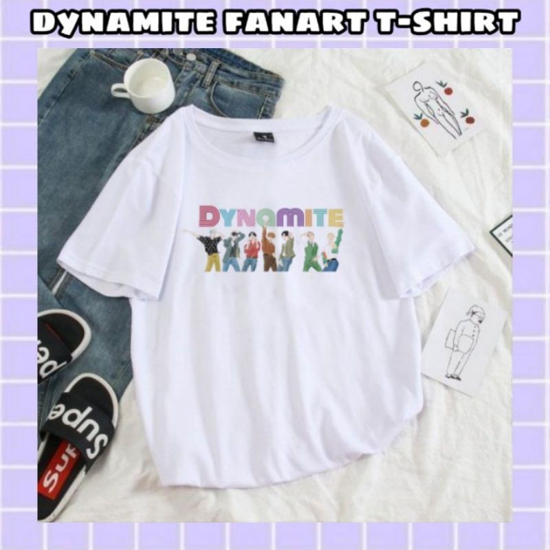 Kaos BTS DYNAMITE Fanart