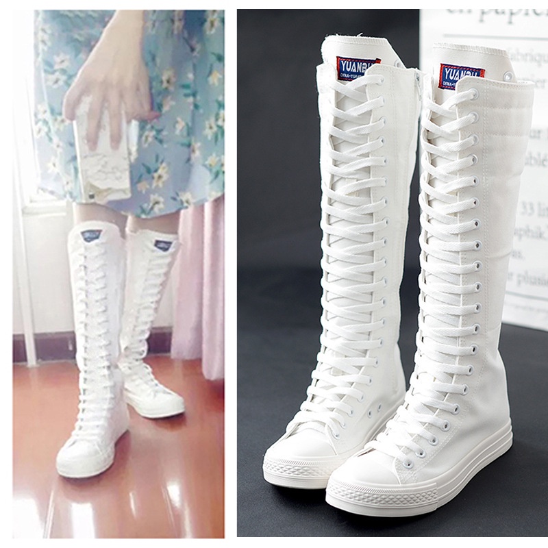 flat sneaker boots