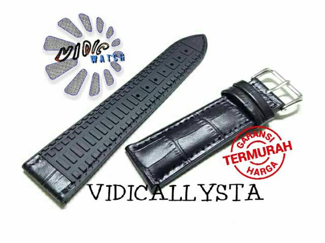 STRAP TALI JAM KULIT RUBBER KOMBINASI 18 20 22 MM