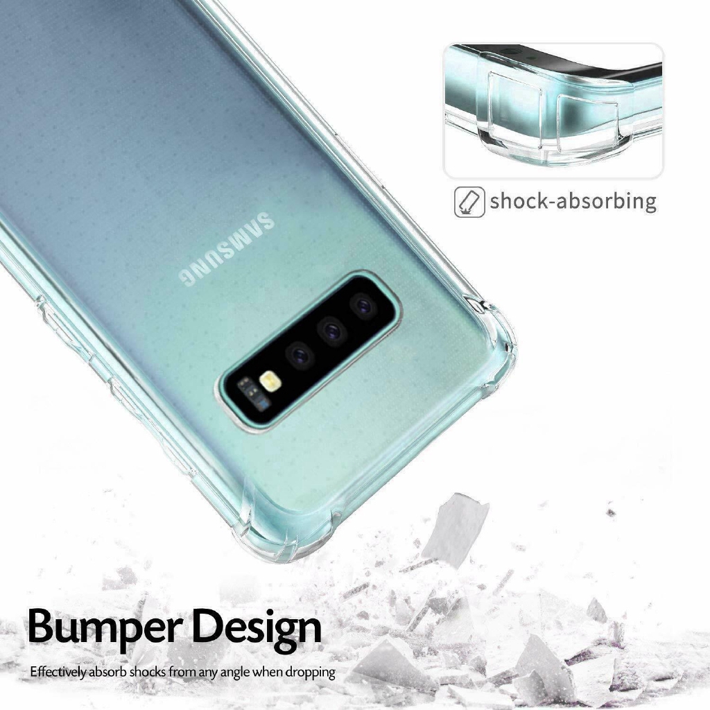 Samsung Galaxy Note 9 Note 8 S9 S8 S10 S10 Plus A8 A8+ Shockproof 360° TPU Case