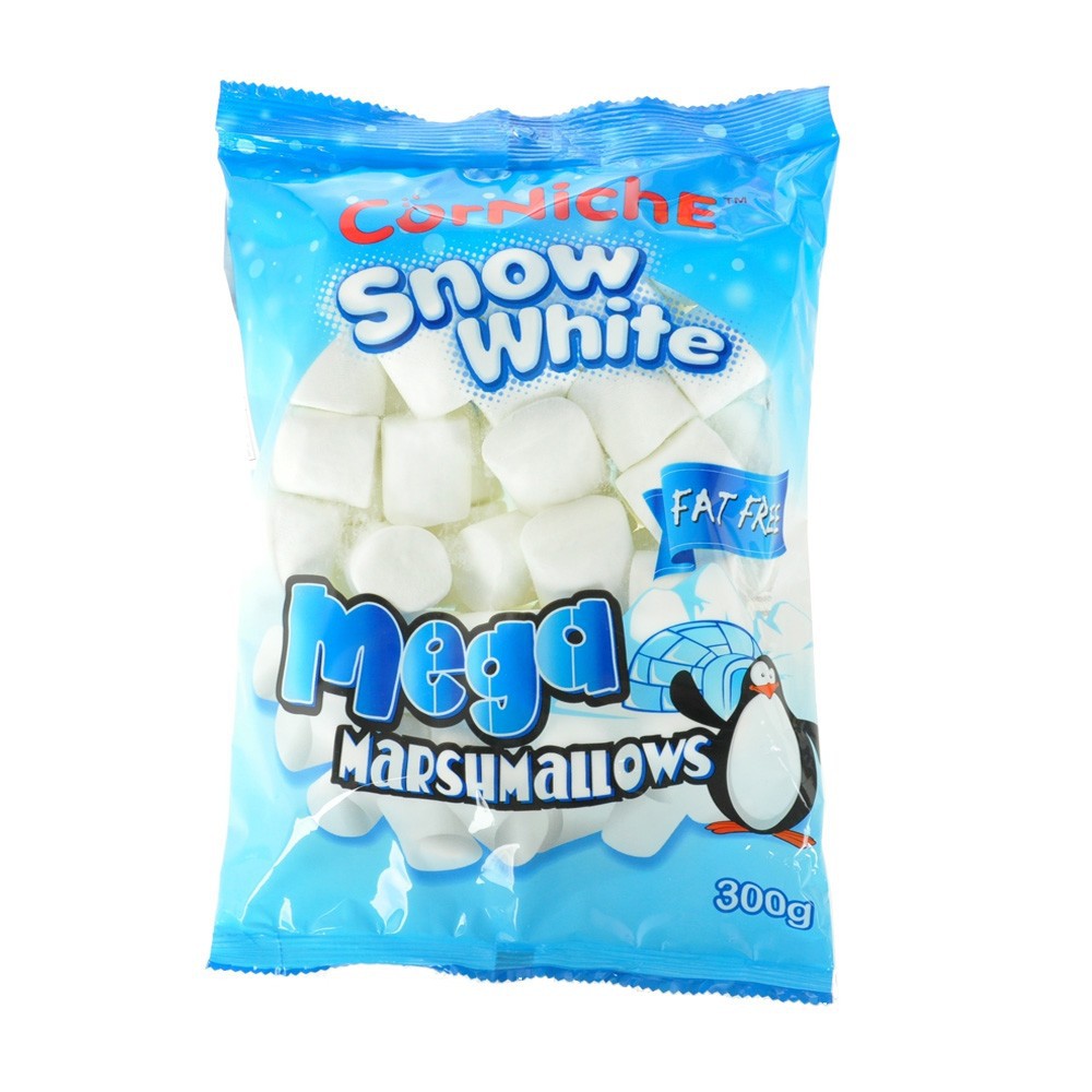 Marshmallow Corniche Snow White 300 Gram