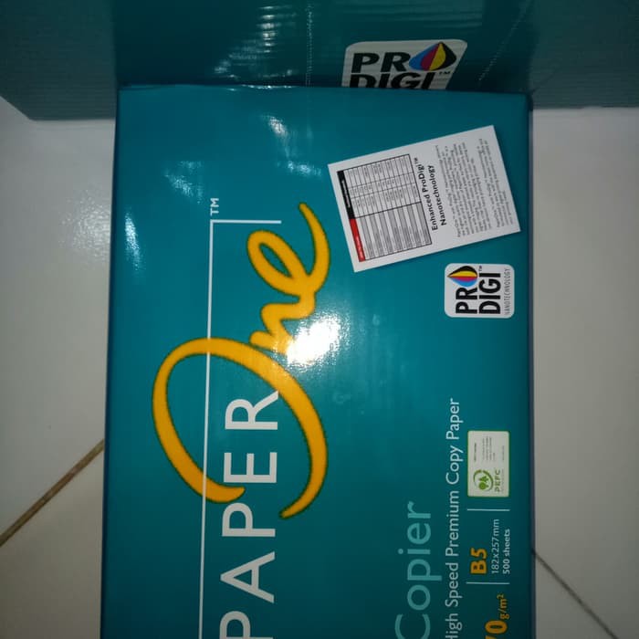 

Kertas HVS B5 Premium 70 Gr PaperOne [ORIGINAL] - Putih