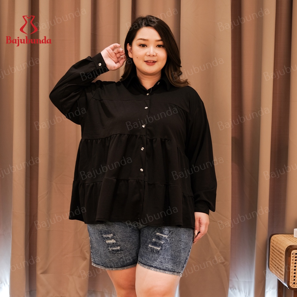 Bajubunda Atasan Wanita Jumbo LD 130 140 / Blouse Big Size / TESSA