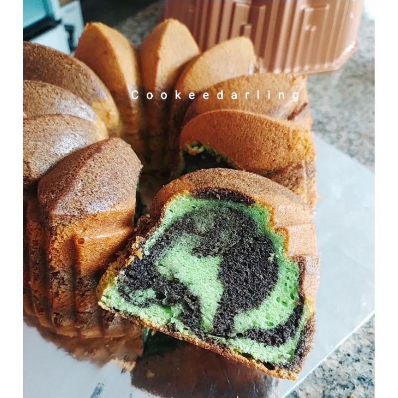 

Cake Pandan Ketan Hitam