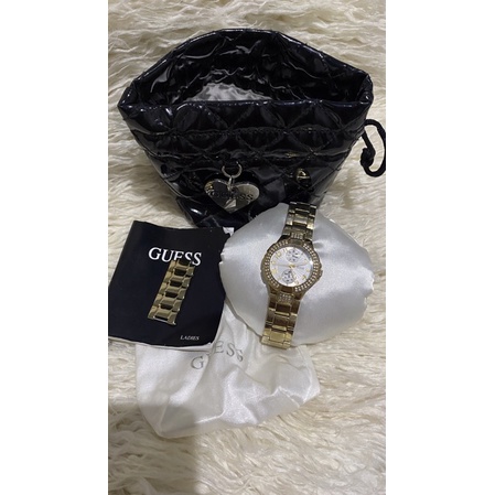 preloved jam tangan guess wanita original 100%