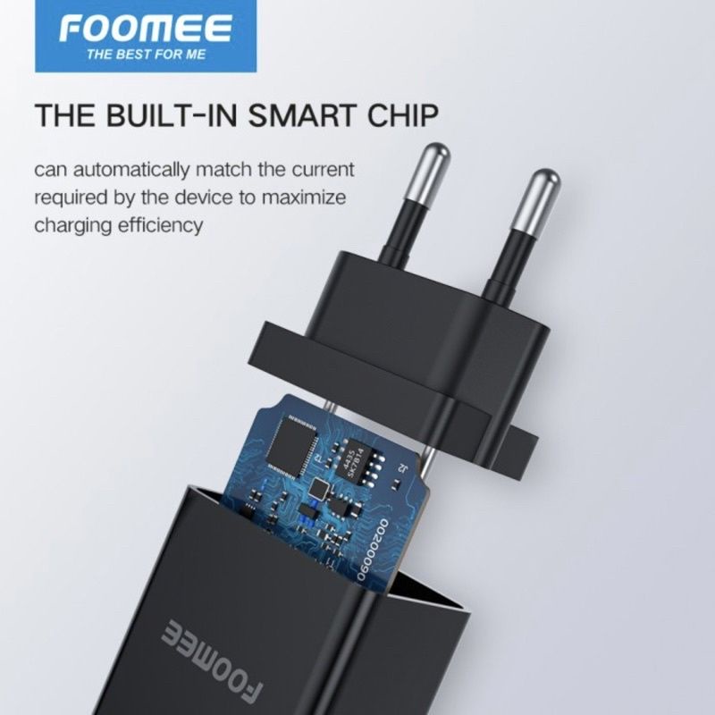 [Foomee-C27s]Travel Charger Port 1 Usb Kabel Micro 1.5A Charger Kit Multi Protection