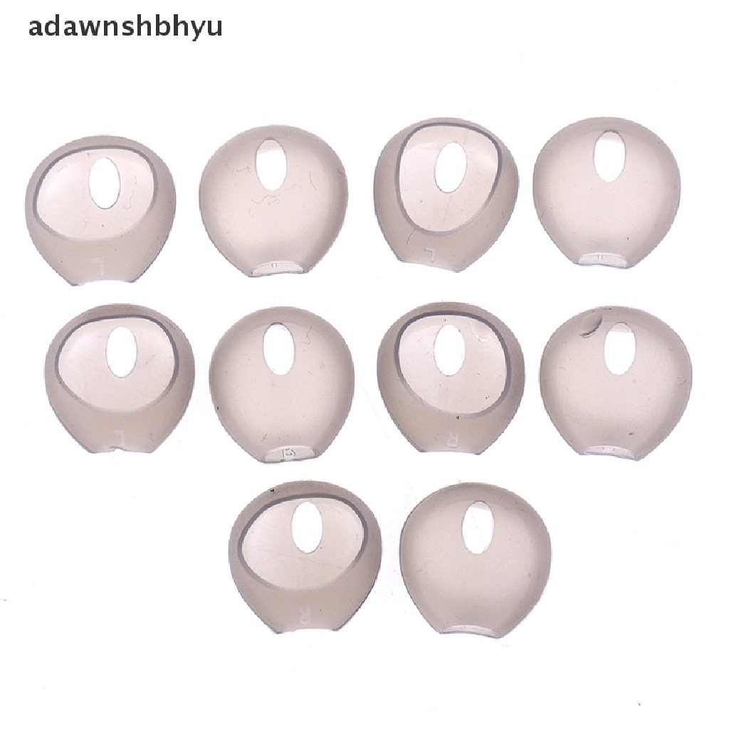 Adawnshbhyu 5pasang Universal Earphone Case Cover Silikon Anti Slip Karet Lembut Earbud Caps