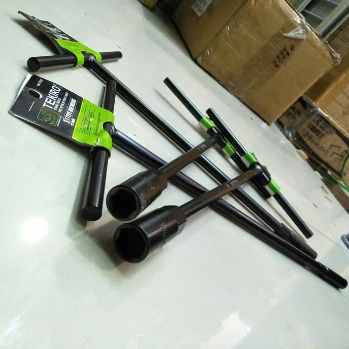 Kunci T TEKIRO 8 / 10 / 12 / 14 mm sok satuan / Sock T eceran