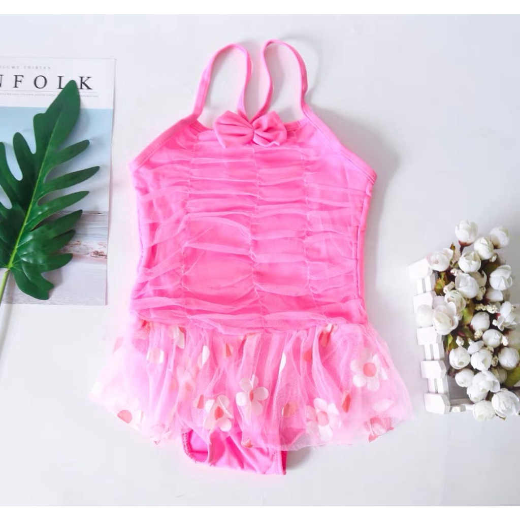 PAKAIAN BAJU RENANG BIKINI SET SWIMSUIT ANAK BAYI BALITA IMPOR LEMBUT