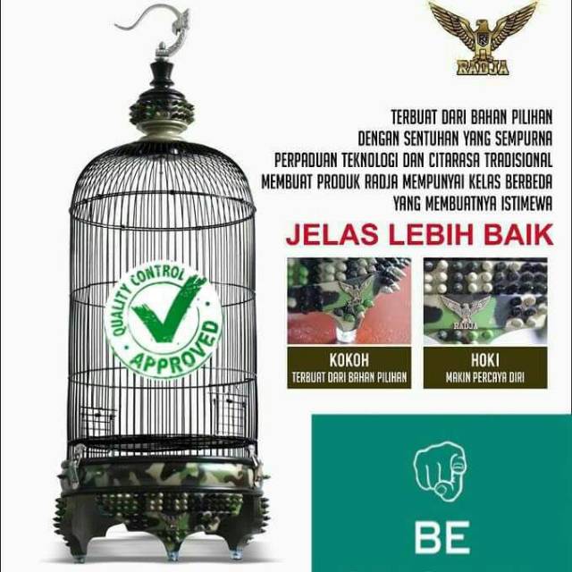 Sangkar Lb Army Radja Tebok Pion Akses Saja Shopee Indonesia