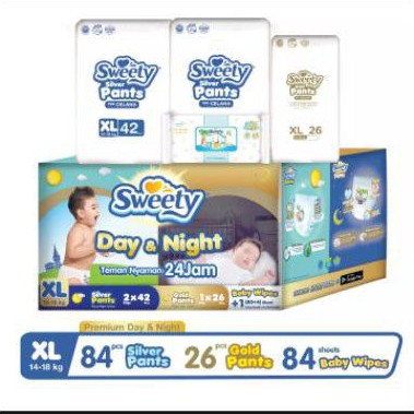 Sweety Day & Night E-commerce Package - (2 Silver, 1 Gold + 1 SBW) - XL