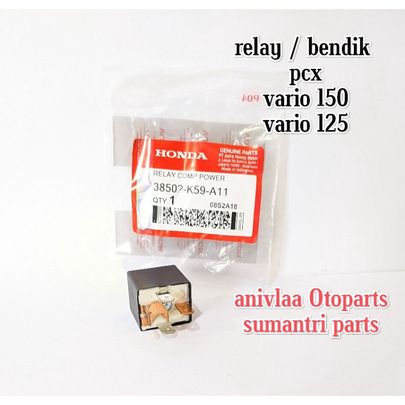 relay bendik starter vario 125 / vario 150 / Honda pcx lama-1
