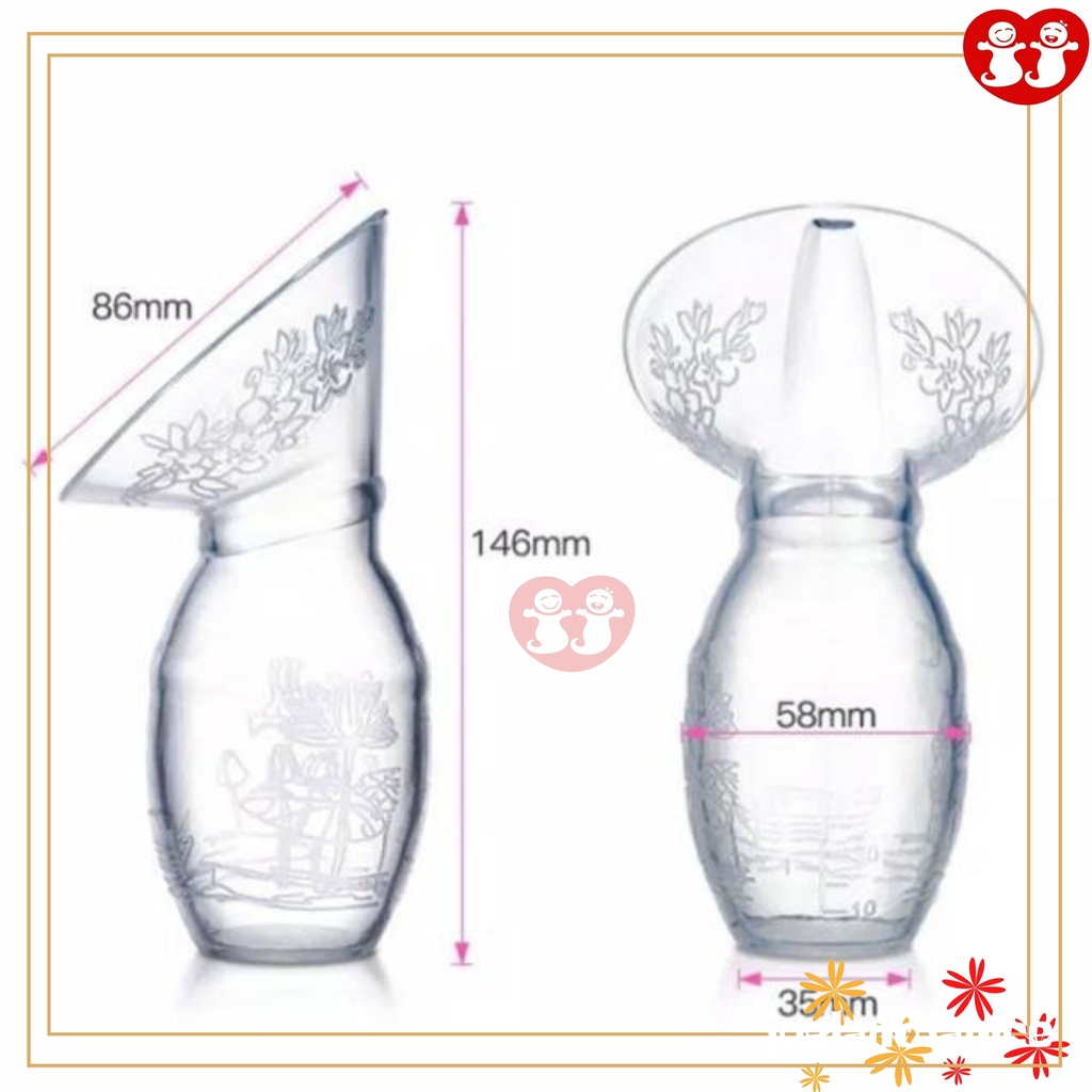 Pompa ASI Manual Silikon/Breast Pump Silicone