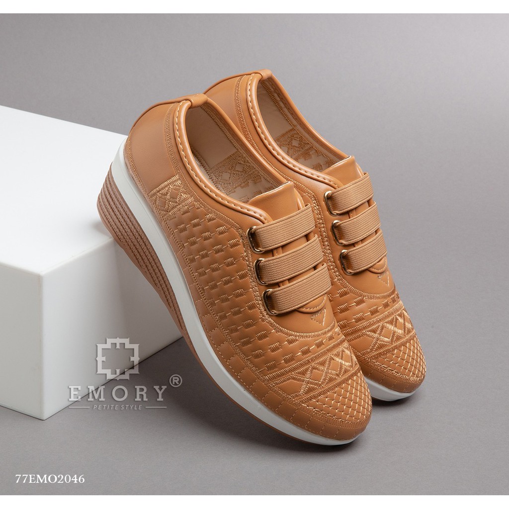 IMPORT ORIGINAL EMORY Garry 28EMO2191BL Sepatu Wedges Shoes Murah Wanita Cewek Batam Hitam Merah