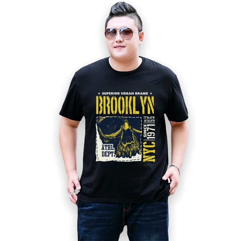 Baju Kaos Pria Jumbo Urban NYC Tshirt Bigsize XL XXL Distro DTF