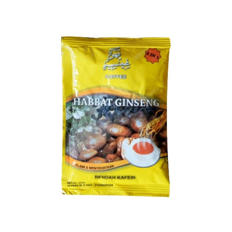 

Coffee Habbat Gongseng 5 in 1 (harga per sachet)